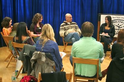 HairÃ¢â‚¬â„¢s Will Swenson mentors the students of Broadway Artists Allianc Photo